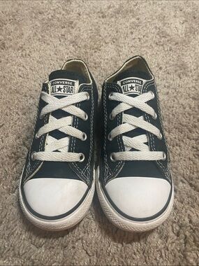 Converse Kids All Star Low Top Sneakers in Black